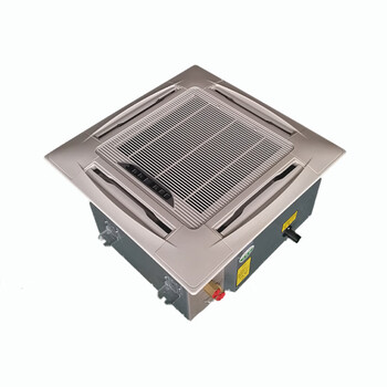 冷暖两用嵌入式四面出风卡式风机盘管机组水空调中央空调天花机34普通