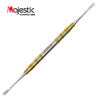 马杰斯特(Majestic)牙科工具骨膜分离器进口牙龈翻瓣剥离子口腔种植手术牙用剥离器械材料拔牙平板 骨膜分离器 DE-1274