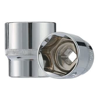 铬钒钢832mm外六角套筒头大飞短套筒套装扳手电动6角套头工具12短8