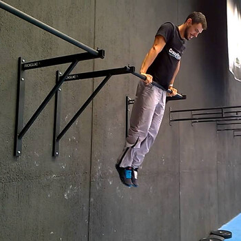 健身训练 单双杠/引体向上 战沐 单杠双杠墙体安装引体向上架多功能