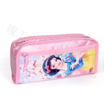 白雪公主粉色/双层大容量笔袋