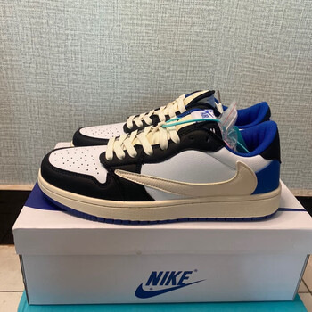 耐克顿低帮倒钩藤原浩闪电运动鞋男女同款校园百搭休闲情侣板鞋闪电