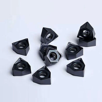 定制适用六刃双面数控刀片 大切削 快走刀加厚刀片wnmu080608 京瓷 08