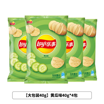 薯片大礼包好吃的网红休闲零食品膨化小吃一整箱超大组合装大包装40g