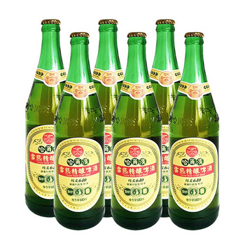 zoci精酿大绿棒子雪熊啤酒6瓶价哈尔滨雪熊精酿啤酒大绿棒子瓶绿绿