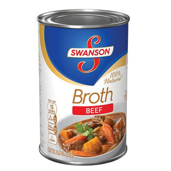 美国进口史云生swanson chicken beef broth清鸡汤牛肉蔬菜汤罐头411g