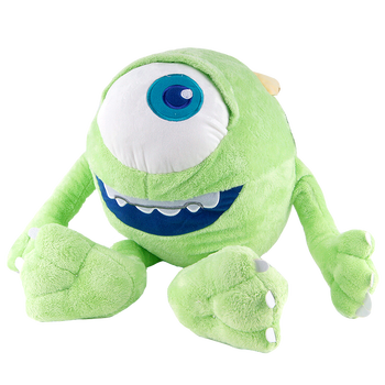 益尔乐科纳kena电力公司2怪兽大学蓝毛怪苏利文抱枕大眼仔儿童毛绒