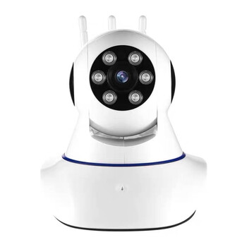 家用无线wifi远程网络360度全景旋转监控器室外超高清360度旋转32gb5