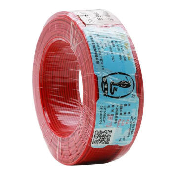 眼镜蛇牌电线电缆 BVR-1.5平方单芯多股铜芯软线 100米 红色 红色  BVR-1.5平方