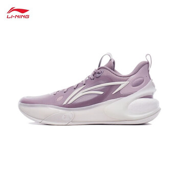 李宁(li-ning)篮球鞋驭帅17low秋季新款男鞋42缓震科技轻便高回弹