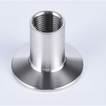 304不锈钢快装内丝接头 316l卡箍式内螺纹快开丝扣内接卡盘式端头