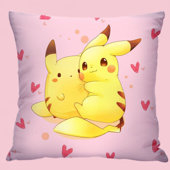 抱枕比卡丘枕头精灵宝可梦定制抱枕被子两用 14 50x80双人枕