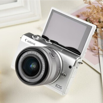 佳能(canon) eos m200入门微单相机,学生新手高清美颜自拍单电vlog
