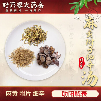 麻黄附子细辛汤 中医经典方剂 助阳解表 用于素体阳虚 复感寒邪 1剂
