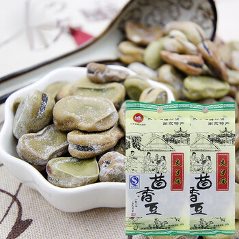南京特产茴香豆200克*4正宗江苏零食小吃炒货蚕豆
