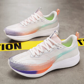 宁跑ningpao赤兔6pro跑鞋男竞速超轻初中生运动鞋樱花粉碳板跑步鞋女