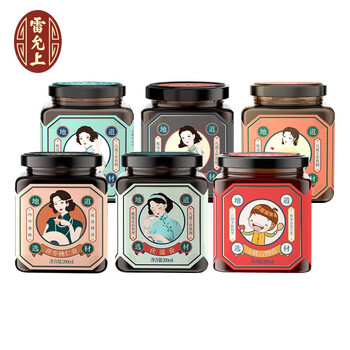 雷允上膏方(200ml300g)*6罐家庭组合装伏湿膏山楂六物膏茯苓桃仁膏