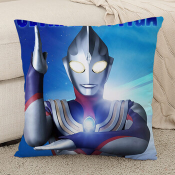 奴诗漫 奥特曼抱枕定制赛罗迪迦特利迦泽塔捷德艾克斯被子两用公仔靠
