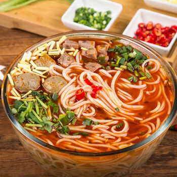云南特产过桥米线150克8袋整箱方便速食懒人代餐米粉夜宵香辣小黄牛微