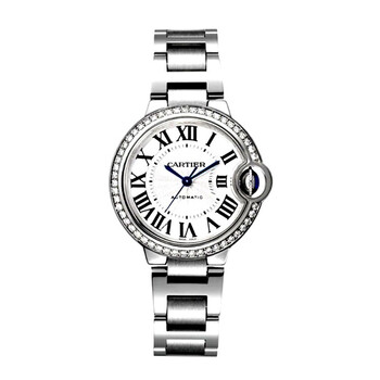 卡地亚W4BB0016】卡地亚(Cartier)瑞士手表蓝气球系列机械女表W4BB0016(W4BB0023)【行情报价价格评测】-京东
