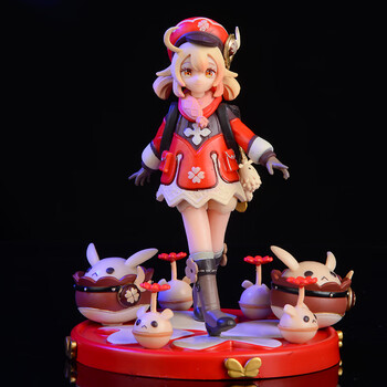 原神手办可莉玩具周边2代站姿火花骑士西风骑士团游戏模型摆站姿二代