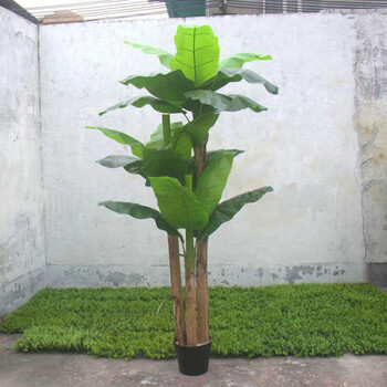 卡汐沐仿真芭蕉树香蕉树热带景观植物落地塑料假树室内客厅摆件大型