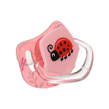 日康rikang安抚奶嘴婴儿超软安睡型硅胶奶嘴新生儿宝宝安慰奶嘴樱花粉