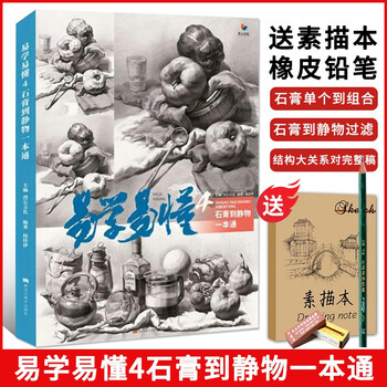 易学易懂4石膏到静物一本通2021烈公文化桂佳伊单个组合几何