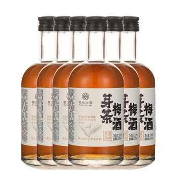 慕诗冰酒青梅酒12度330ml低度微醺果酒自酿梅子酒女生甜酒晚安酒芽茶