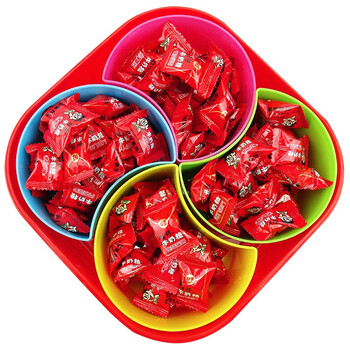 隽颜堂旺仔牛奶糖糖果盘礼盒散装称软硬糖新年糖果婚庆回礼喜糖400g