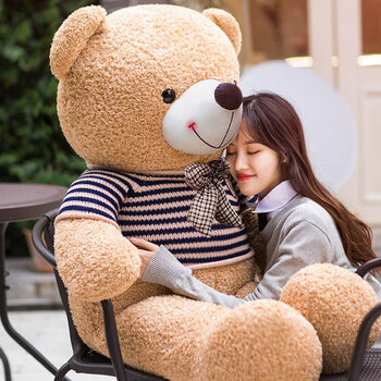 伊梵迪yifandi超大熊公仔睡觉特大号毛绒玩具泰迪熊猫布娃娃女生抱抱