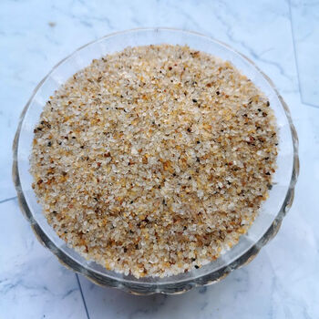 砂鱼缸原生底砂造景装饰石头水族箱水草沙乌龟用铁胆沙子 1毫米水晶沙