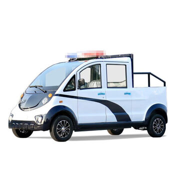 康捷达电动巡逻车四轮物业保安小区校园城管执法成人电瓶景区观光电瓶