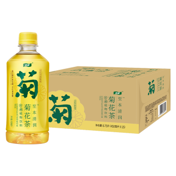 怡宝 至本清润菊花茶植物饮料ml*瓶/整箱装  菊花茶饮品 ml 瓶 箱