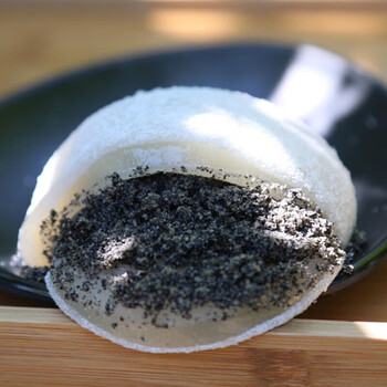 花生芝麻红豆老式东北凉糕东北糕点糯米糍手工雪媚娘450g黑芝麻凉糕1