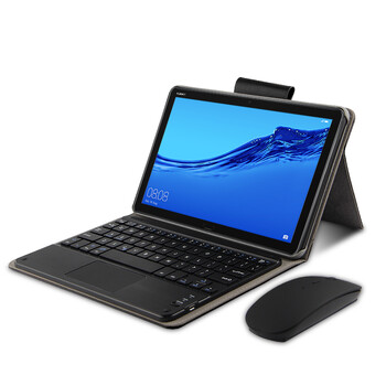 1蓝牙键盘皮套mediapad m5 lite 10.1英寸 黑色【m5青春版10.
