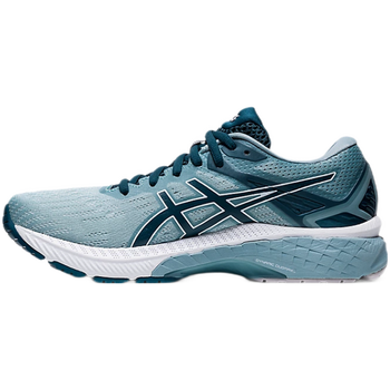 asics亚瑟士女士跑步鞋2021新品gt20009透气缓震稳定支撑跑步鞋蓝绿