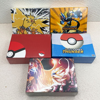 camon精灵宝可梦闪卡100张套英文卡牌宠物神奇宝贝口袋妖怪游戏玩具卡