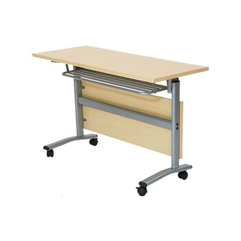 优企 折叠培训桌会议桌双人办公桌可移动带轮桌1.6米 桌1.6 桌1.6米