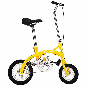 迷你自行车折叠车便携自行车可上地铁折叠车创意自行车迷你小黄车hxsn