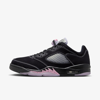 耐克(nike)air jordan 5 low aj5黑紫 东单 男子低帮复古篮球鞋 dx