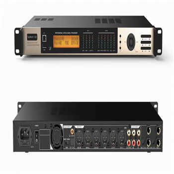 前级效果器卡拉ok防啸叫混响均衡器音频金色 卡拉ok 90pro【图片 价格