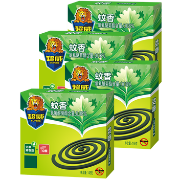 超威(superb)蚊香盘香驱蚊家用蚊香卧室室内长效驱蚊艾草清香 艾草