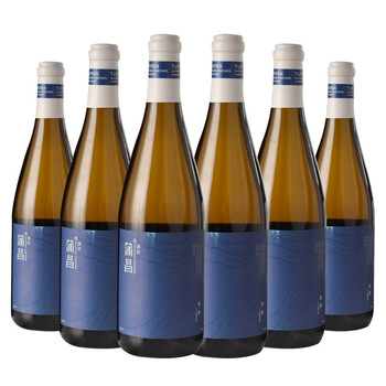 国产精品新疆蒲昌酒庄蒲昌白羽干白葡萄酒750ml整箱6支装