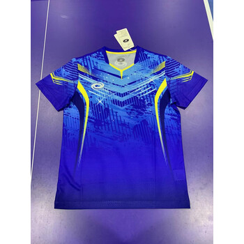 球服孙颖莎陈梦王曼昱国家队乒超联赛比赛服速干透气短袖蓝色蓝色