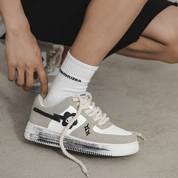 salisbury鞋子男夏款透气运动鞋复古低帮情侣潮鞋日系小众设计休闲