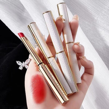 韩媛熙heyxi小细管口红雾面口红不易沾杯不易掉色保湿持久v05樱桃果酒