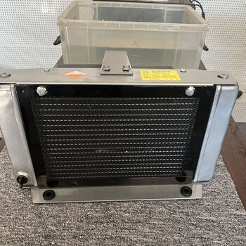 逐月散热水箱风冷散热器柴油机汽车四轮车冷却器水冷式水循环 12伏60