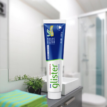 安利amway丽齿健多效白茶牙膏口气清新含氟200g白茶一只装