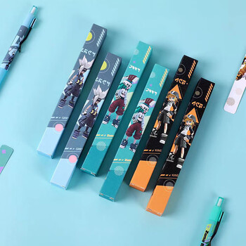 凹凸世界新款同人自动铅笔盲盒按动0.